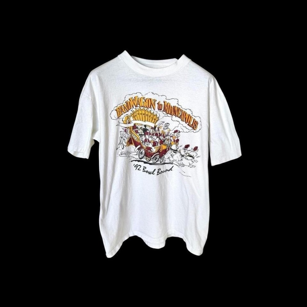 Vintage 1992‎ Washington Redskins Tshirt Sz XL Super Bowl Bernstein Keyser